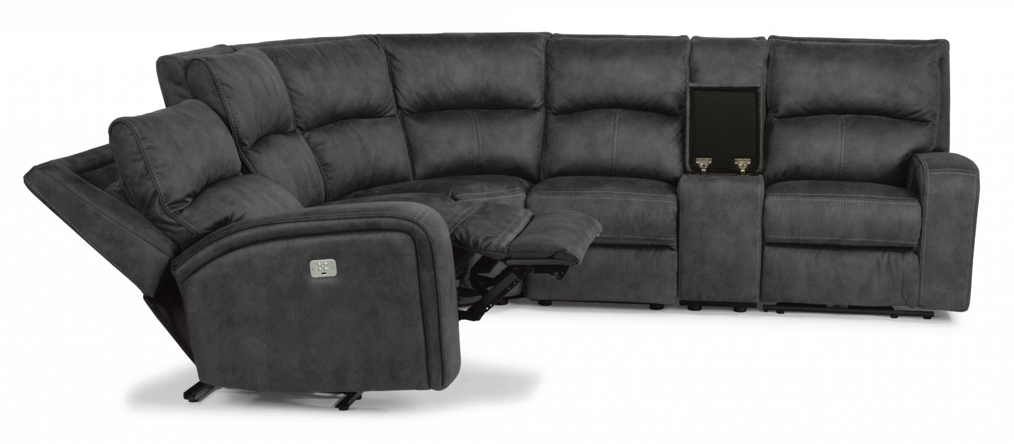 Flexsteel Rhapsody Collection Power Reclining Sectionals Share Via Email A High Resolution Image